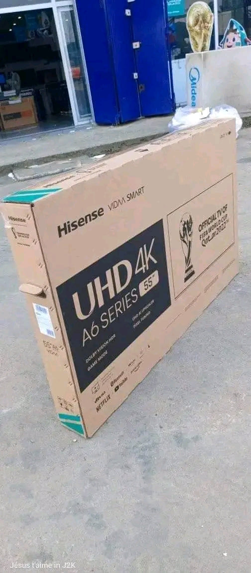 Télévision connectée Hisense 55 pouces UHD 4K