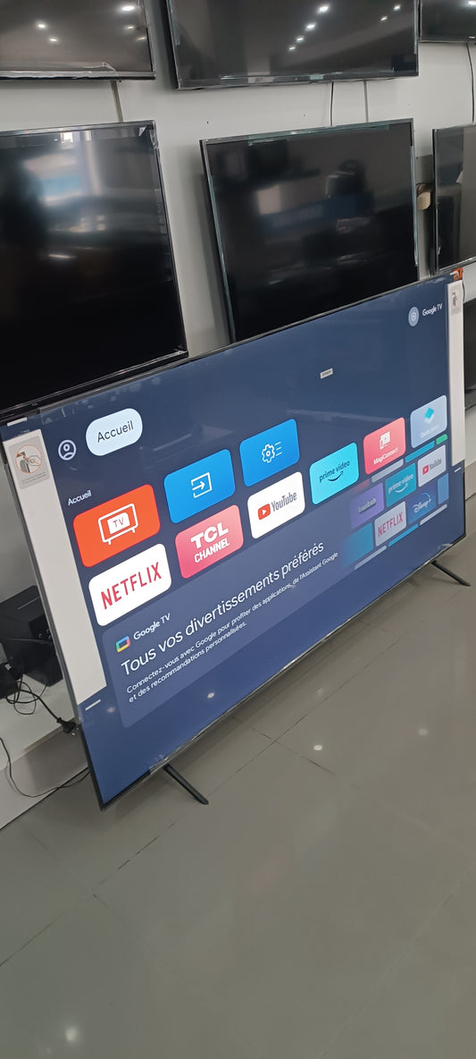 Télévision Android TCL 65 pouces HDR 4K