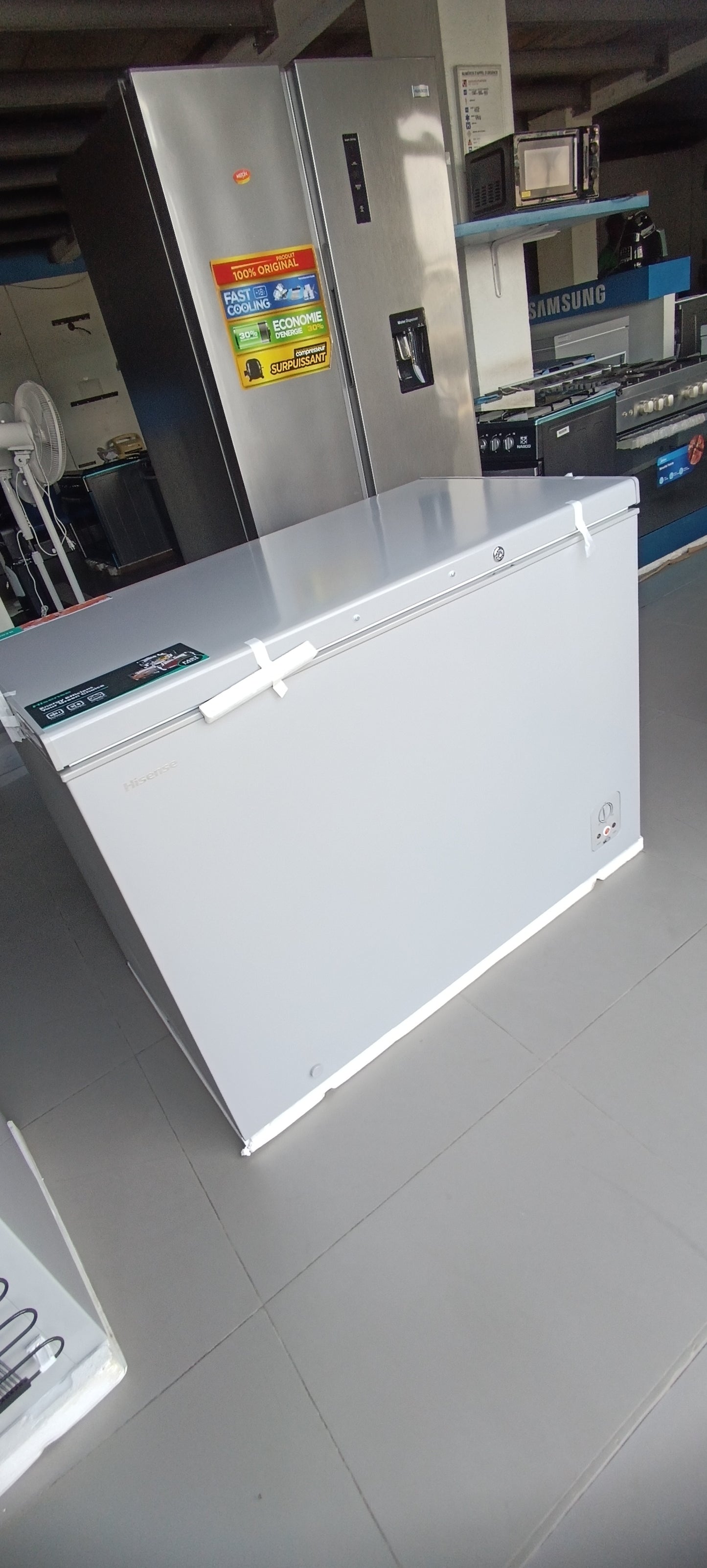 CONGÉLATEUR HORIZONTAL HISENSE 310 LITRES