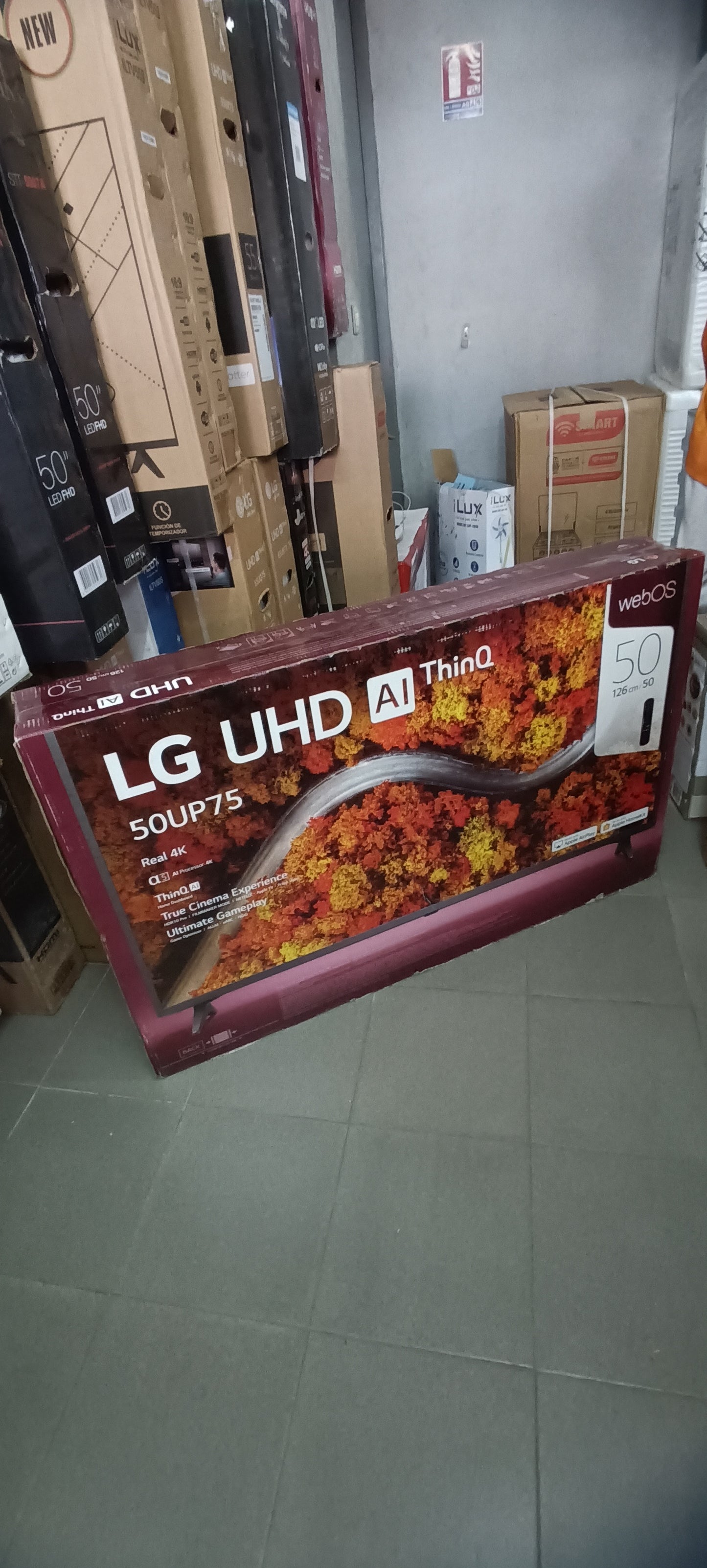 TÉLÉVISION CONNECTÉE LG 50 POUCES UHD4K