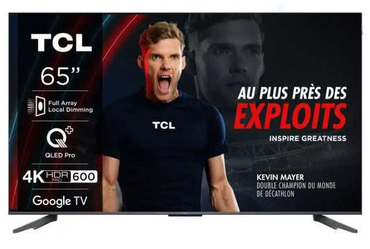 TÉLÉVISION ANDROID TCL 65 POUCES QLED