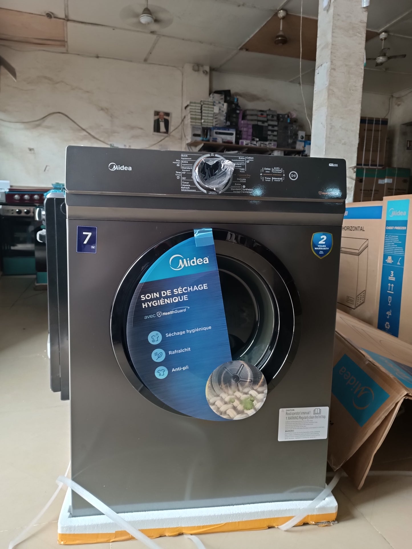 SÈCHE LINGE MIDEA 7KG