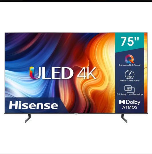 TÉLÉVISION HISENSE 75 POUCES ULED 4K