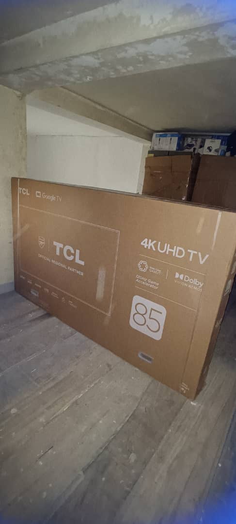 TÉLÉVISION ANDROID TCL 85 POUCES UHD4K